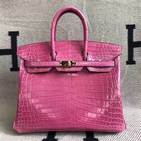 pink birkin bag hermes|hermes birkin pink crocodile.